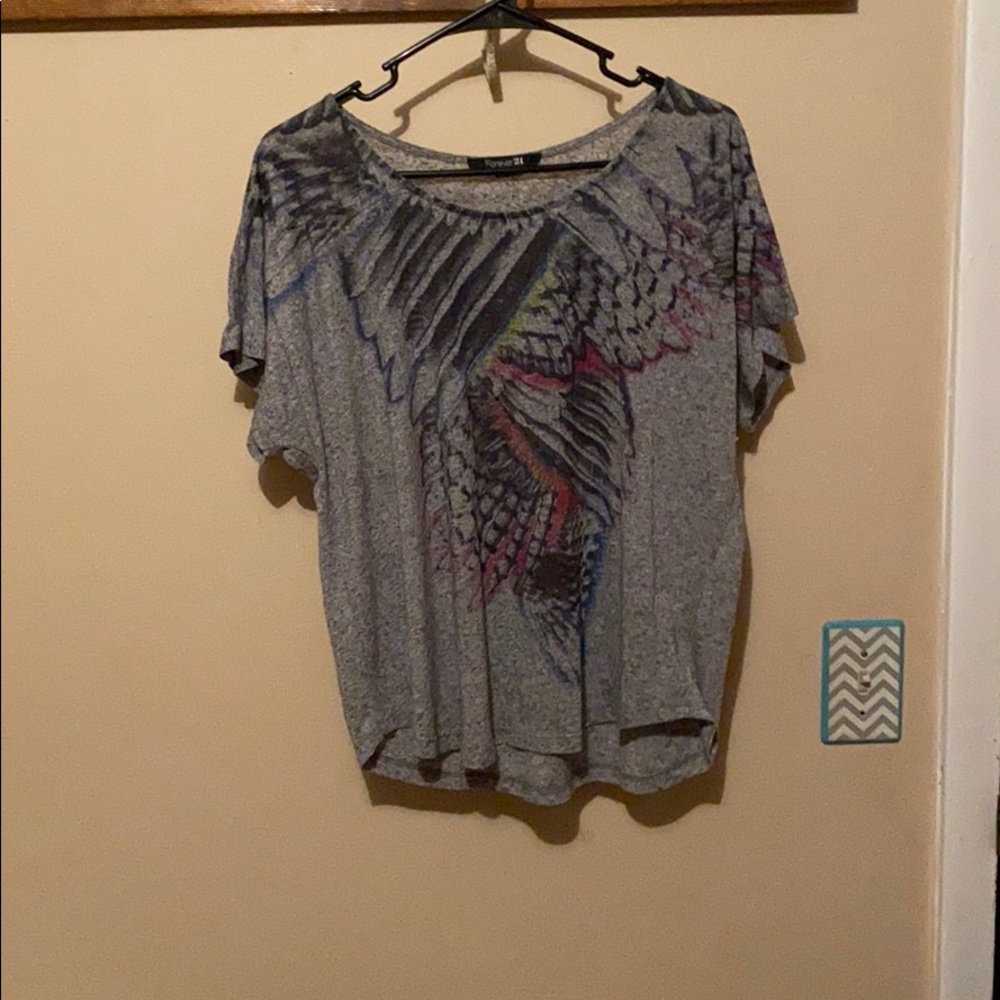 Animal print blouse